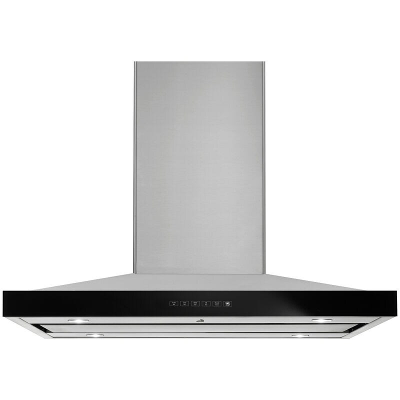 JennAir 36 in. Convertible Chimney Style Range Hood with 600 CFM, 4 Fan Speeds & 4 LED Lights - Stainless Steel, , hires