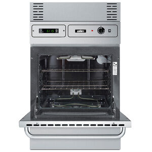 Summit 24 in. 2.9 cu. ft. Electric Single Wall Oven - Stainless Steel, , hires