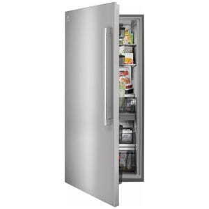 Electrolux 33 in. 18.9 cu. ft. Built-in Double-Drawers Upright Freezer with Ice-Maker & Adjustable Shelves - Stainless Steel, , hires