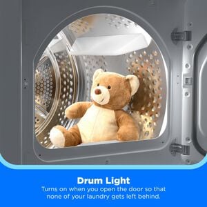 Midea 27 in. 7.0 cu. ft. Electric Dryer with Sensor Dry - White, , hires