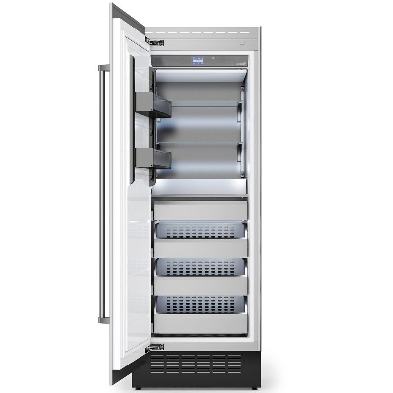Viking 30 in. 16.0 cu. ft. Built-In 4-Drawers Upright Freezer with Ice-Maker & Adjustable Shelves - Custom Panel Ready, , hires
