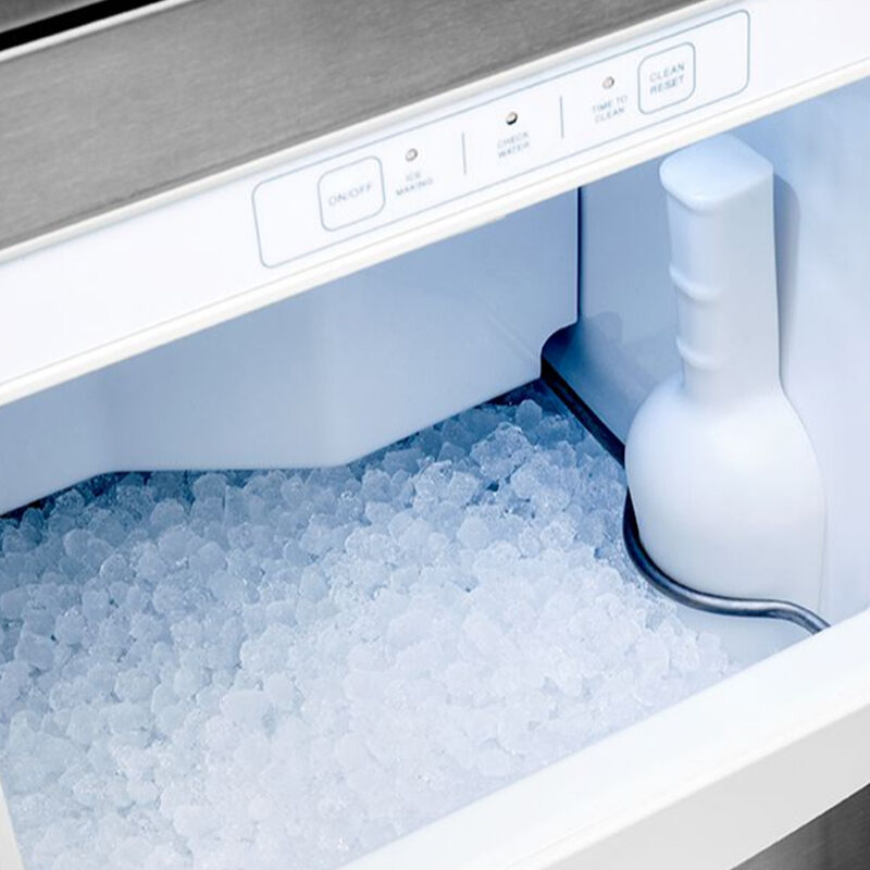 Viking Professional 5 Series 15 in. Built-In Undercounter Outdoor Ice Maker with 26 lb. Ice Storage & Digital Control - Custom Panel Ready, , hires