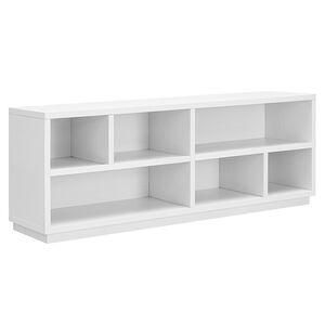 Hudson & Canal Bowman 70" TV Stand - White, , hires