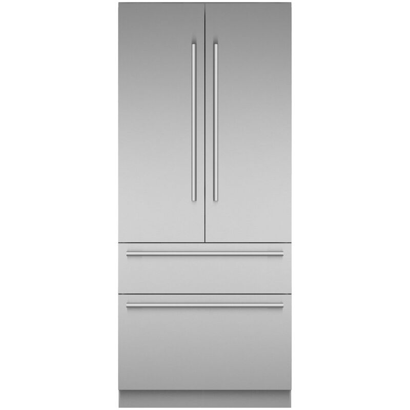 Thermador Freedom Collection 36 in. 18.8 cu. ft. Built-In Smart Counter Depth 4-Door French Door Refrigerator with Internal Water Dispenser - Stainless Steel, , hires