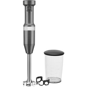 KitchenAid Variable Speed Corded Hand Blender - Matte Charcoal Grey, , hires