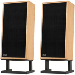 KLH Model Four 8" Three-Way Acoustic Suspension Loudspeaker System - White Oak, , hires