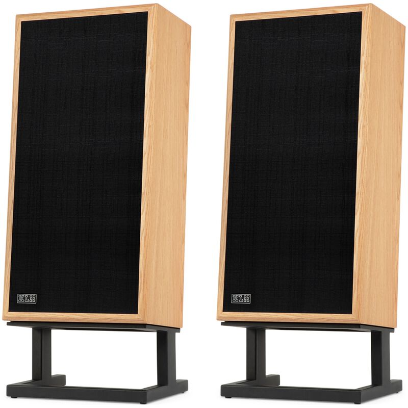 KLH Model Four 8" Three-Way Acoustic Suspension Loudspeaker System - White Oak, , hires