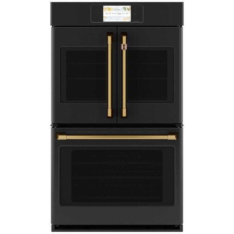 Cafe Handle Kit for Wall Ovens - Brushed Brass, , hires