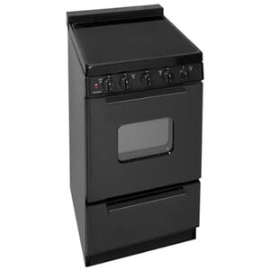 Premier 20 in. 2.4 cu. ft. Electric Range with Smoothtop Burners - Black, , hires