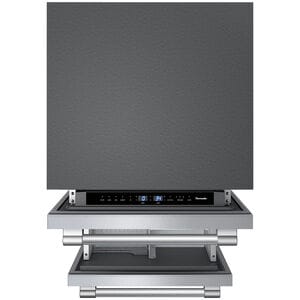 Thermador 24 in. 4.3 cu. ft. Double Refrigerator & Freezer Drawer - Custom Panel Ready, , hires