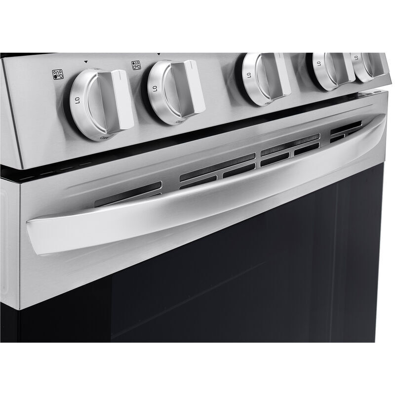 LG 30 in. 5.8 cu. ft. Smart Gas Range with 5 Sealed Burners - Stainless Steel, , hires