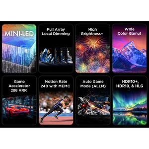 TCL - 75" Class M7L Mini-LED 4K UHD Smart Roku TV, , hires