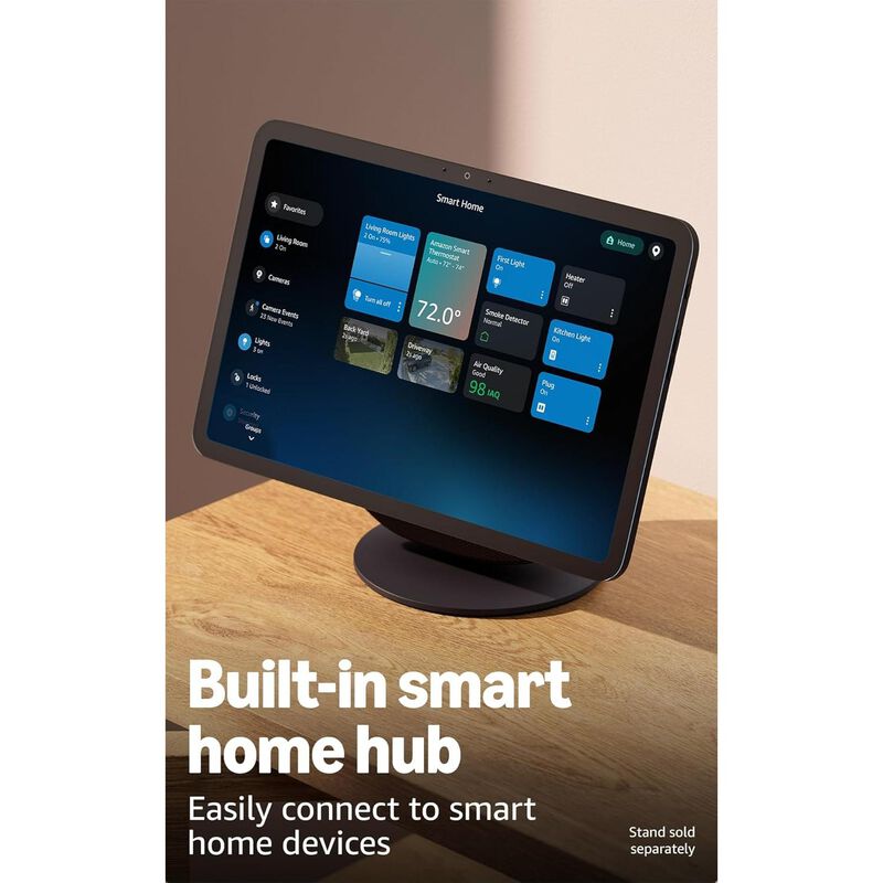 Amazon Echo Show 11, Vibrant Full-HD 11" display with more viewing area and spatial audio, designed for Alexa+ (Graphite), , hires