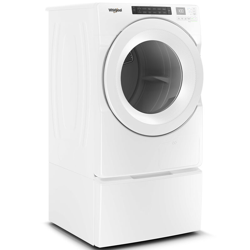 Whirlpool 27 in. 7.4 cu. ft. Stackable Ventless Electric Dryer with Heat Pump & Sensor Dry - White, , hires