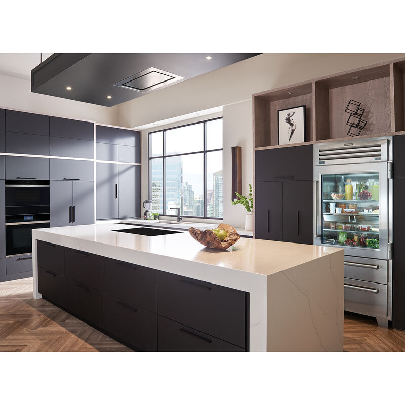 Sub-Zero 36 in. 22.7 cu. ft. Built-In Left- Hinged Smart Counter Depth Bottom Freezer Refrigerator with Ice Maker - Stainless Steel, , hires