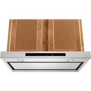 KitchenAid 36 in. Convertible Standard Style Range Hood with 400 CFM, 4 Fan Speeds & 2 LED Lights - Stainless Steel, , hires