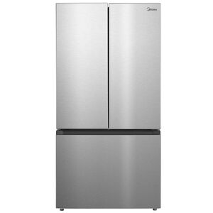 Midea 33 in. 22.6 cu. ft. Smart Counter Depth Garage-Ready French Door Refrigerator with Ice Maker - Stainless Steel, , hires
