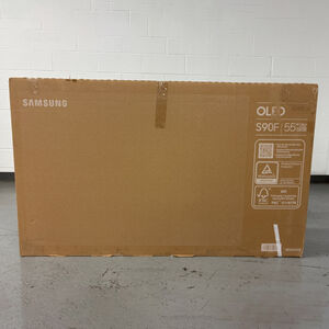 Samsung - 55" Class S90F OLED 4K UHD Samsung Vision AI Smart TV (Open Box Excellent Condition), , hires