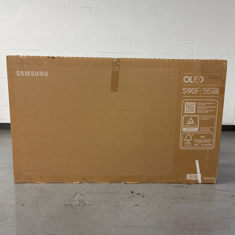Samsung - 55" Class S90F OLED 4K UHD Samsung Vision AI Smart TV (Open Box Excellent Condition), , hires