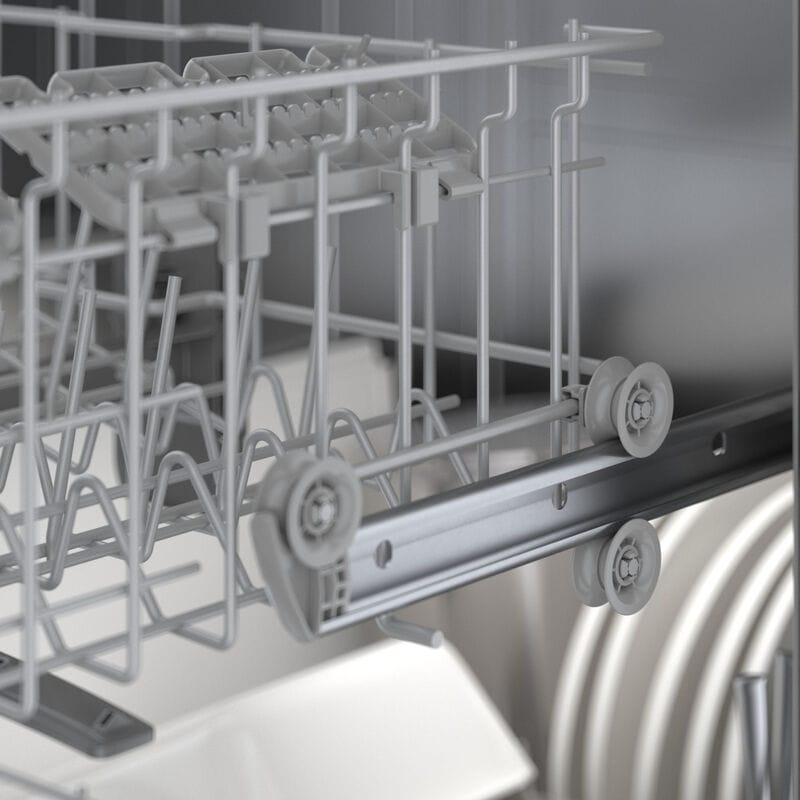 Bosch 100 Series 24 in. Front Control Smart Dishwasher with 50 dBa Sound Level, PureDry & Pocket - Stainless Steel, , hires