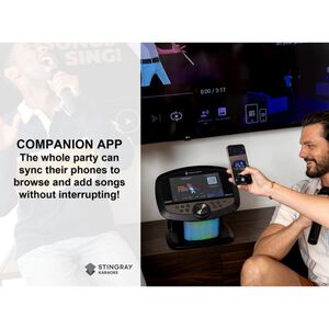 Singing Machine Karaoke Hub 2.0 - Black, , hires