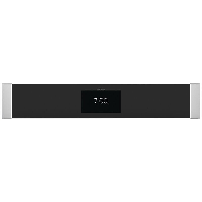 GE Profile 30 in. 10 cu. ft. Smart Top Control Electric Double Wall Oven with True European Convection - Stainless Steel, Stainless Steel, hires