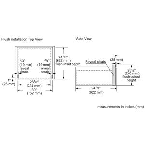 Thermador 30 in. 2.2 cu. ft. Warming Drawer - Stainless Steel, , hires