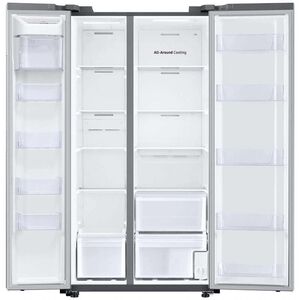 Samsung 36 in. 22.6 cu. ft. Smart Counter Depth Side-by-Side Refrigerator - Fingerprint Resistant Stainless Steel, Fingerprint Resistant Stainless, hires