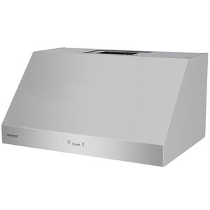 Signature Kitchen Suite 36 in. Smart Ducted Canopy Pro Style Style Range Hood with 650 CFM, 5 Fan Speeds & 1 LED Light - Stainless Steel, , hires