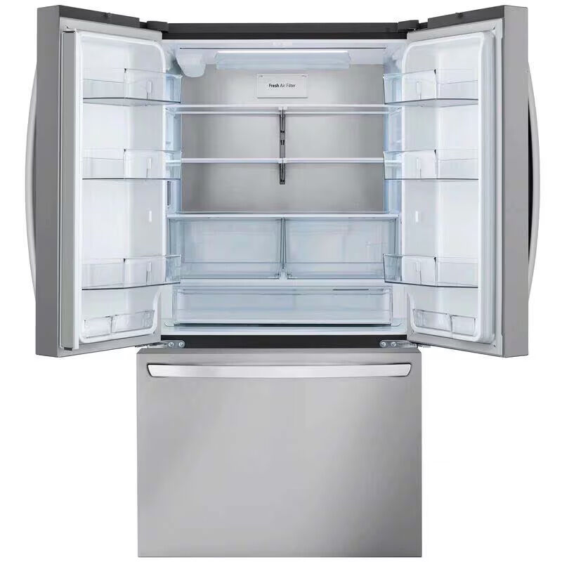 LG 36 in. 31.7 cu. ft. Smart French Door Refrigerator with Internal Water Dispenser - PrintProof Stainless Steel, , hires
