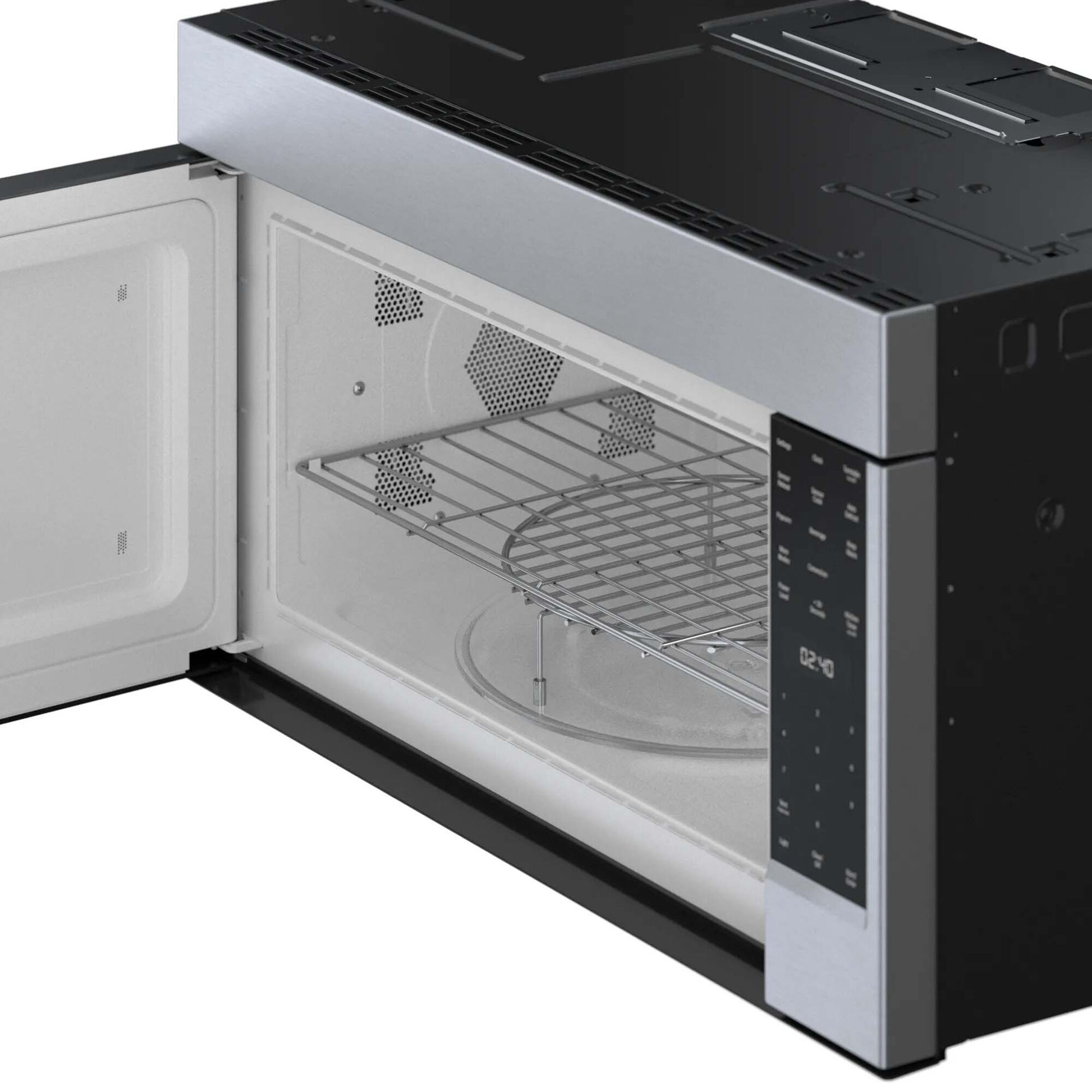 Bosch 300 Series 30 in. 1.7 cu. ft. Over the Range Microwave with 10 Power Levels 300 CFM Stainless Steel