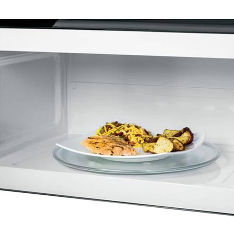 GE 30" 1.6 Cu. Ft. Over-the-Range Microwave with 10 Power Levels & 300 CFM - Stainless Steel, Stainless Steel, hires