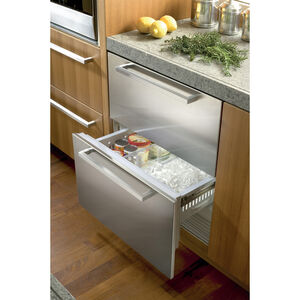 Sub-Zero Designer 30 in. 4.9 cu. ft. Smart Double Freezer Drawers with Digital Control - Custom Panel Ready, , hires