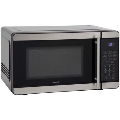Avanti 18 in. 0.7 cu. ft. 700W Countertop Microwave - Stainless Steel | MT7V3S