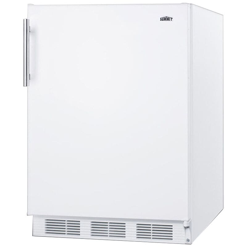 Summit 24 in. 5.1 cu. ft. Undercounter Refrigerator - White, , hires