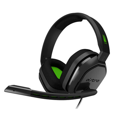 Astro Gaming A10 Wired Stereo Gaming Headset for Xbox Series X|S & Xbox One (Grey/Green) | 939-001510