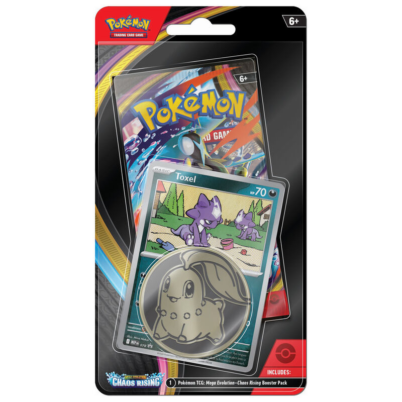Pokemon Trading Card Game: Mega Evolution - Chaos Rising Checklane Blister, , hires