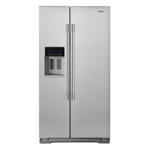 Whirlpool 36 in. 20.6 cu. ft. Counter Depth Side-by-Side Refrigerator with Ice & Water Dispenser - Fingerprint Resistant Stainless, , hires