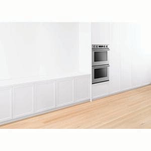 Fisher Paykel Pro Series 7 30 in. 8.2 cu. ft. Top Control Electric Double Wall Oven with True European Convection - Stainless Steel, , hires