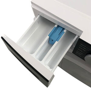 Avanti 24 in. 2.2 cu. ft. Stackable Front Load Washer with Sanitize & Steam Cycle - White, , hires