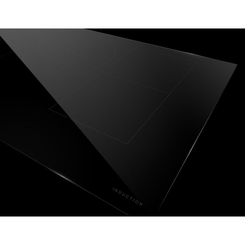 JennAir Oblivion Glass 36 in. 5-Burner Smart Induction Cooktop with Simmer Burner & Power Burner - Black, , hires