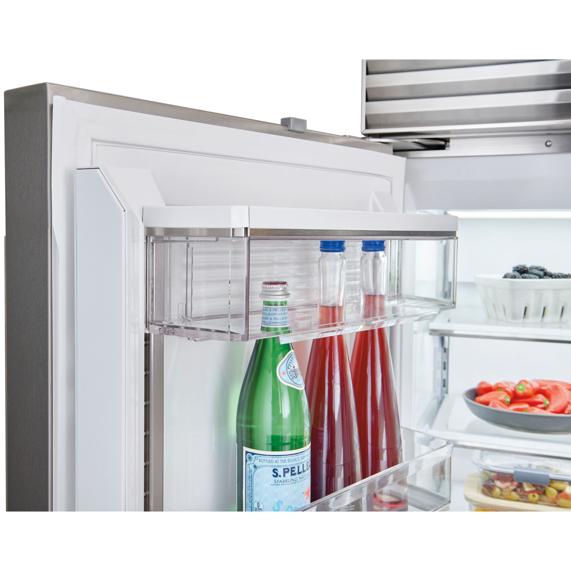 Sub-Zero CL4850UFDST Classic Series Built-In French Door Refrigerator shown in a luxury built-in kitchen setting