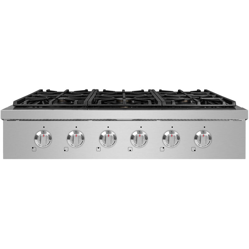 NXR SCT3611 silver accent control knobs on stainless steel panel