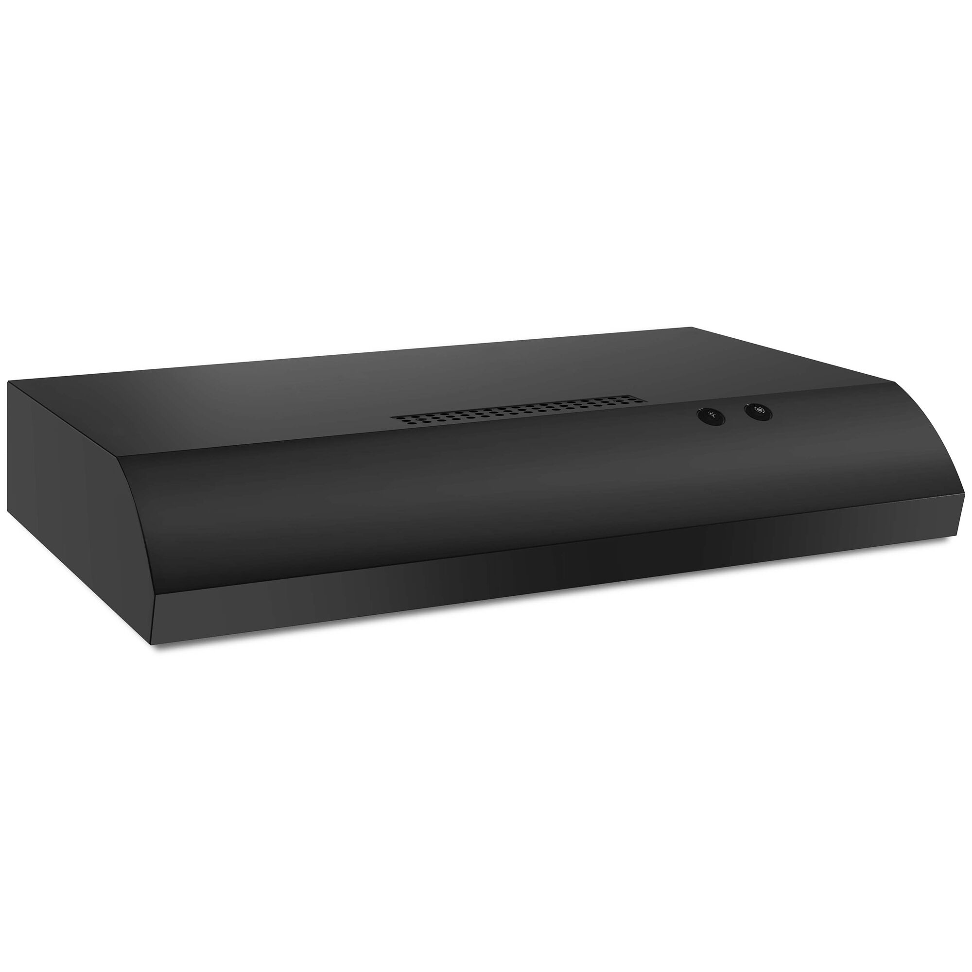 Whirlpool UXT4030ADS 30-inch under-cabinet range hood in stainless steel finish shown on white background.