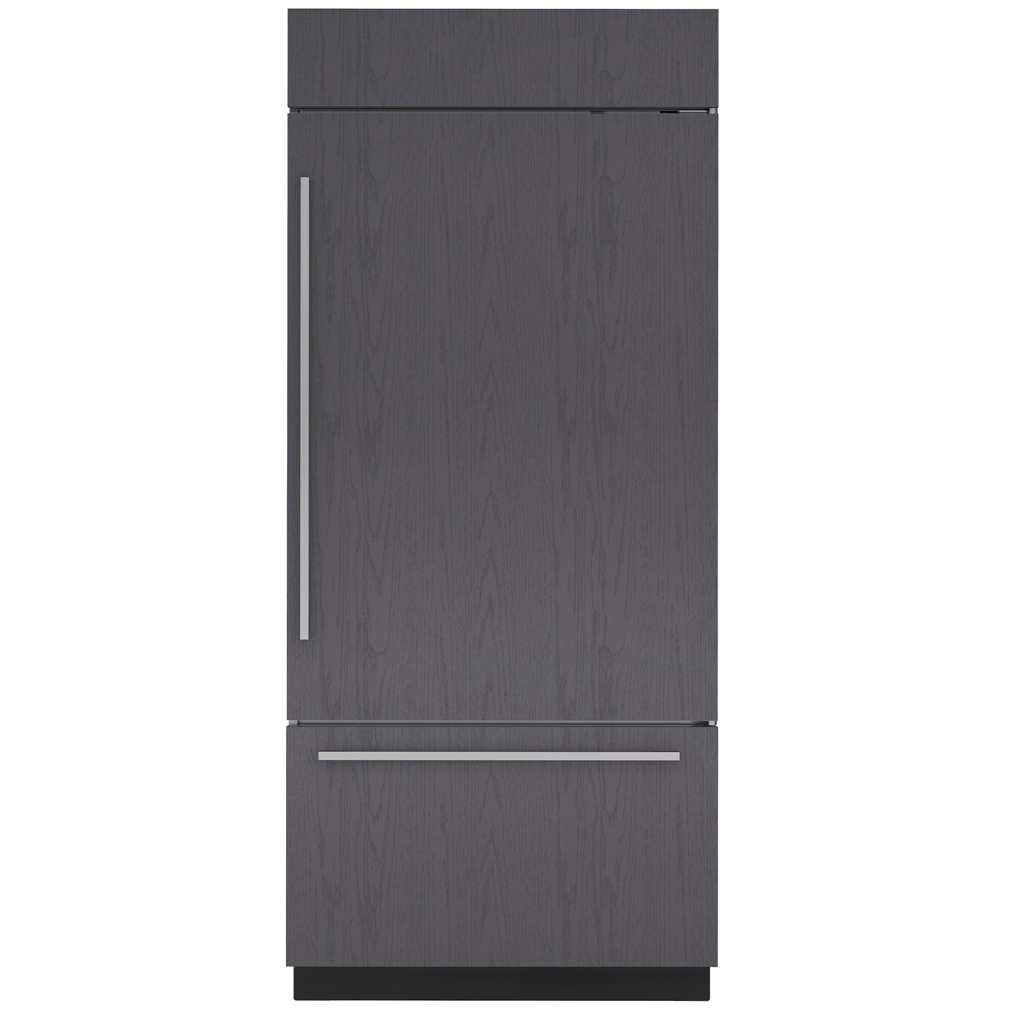 Sub-Zero Classic Series Bottom Freezer Refrigerator model CL3650UIDOR in custom panel ready finish.