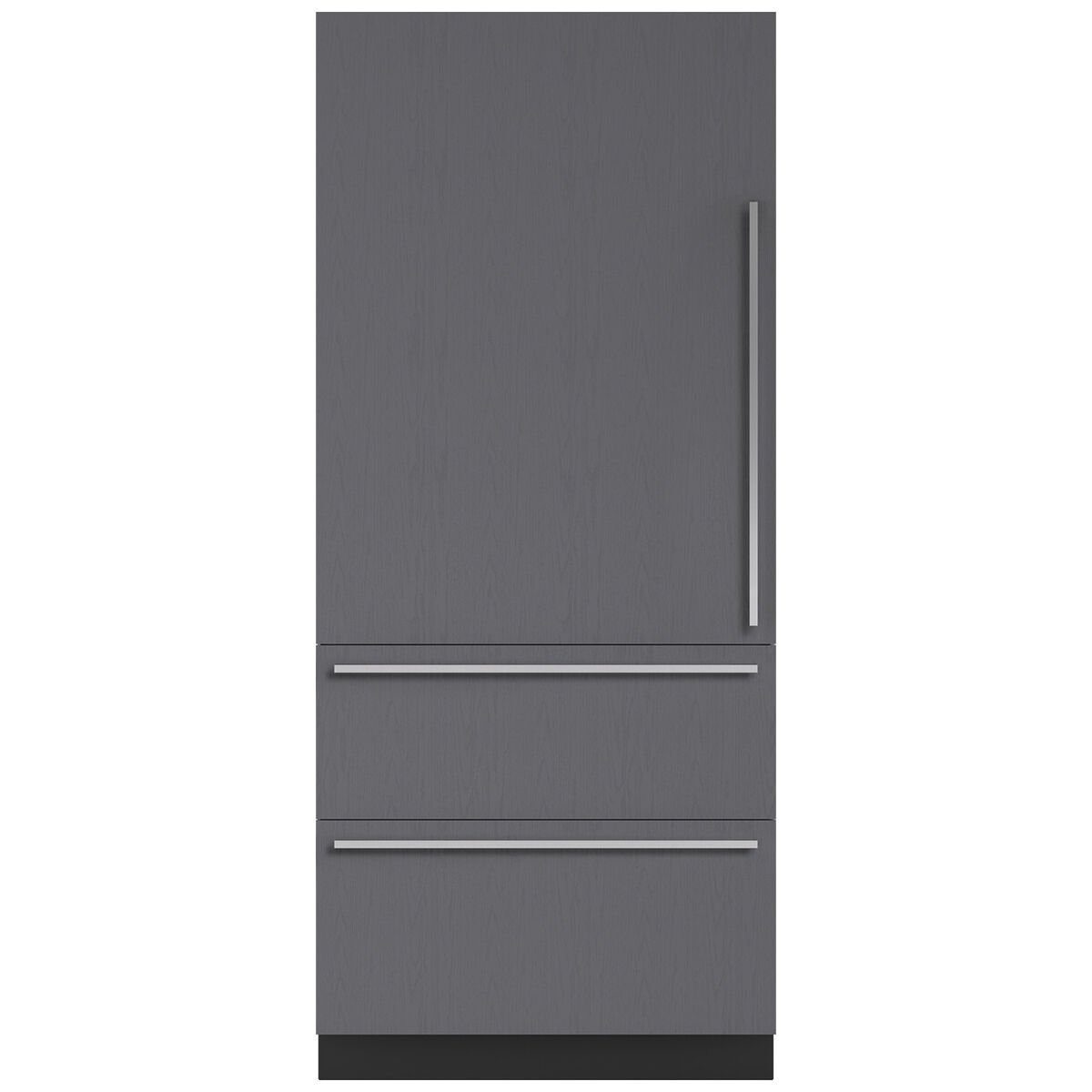Sub-Zero Designer Series Freezerless Refrigerator model DET3650RID/L in Custom Panel Ready finish with left hinge