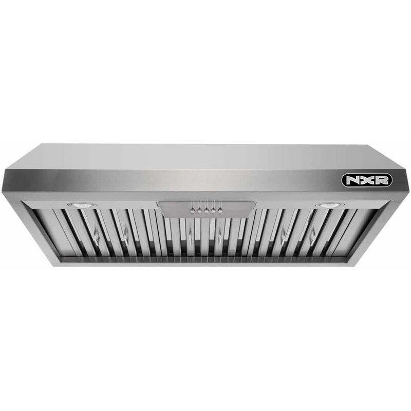 NXR EH3619 36 in. Stainless Steel Ducted Canopy Range Hood