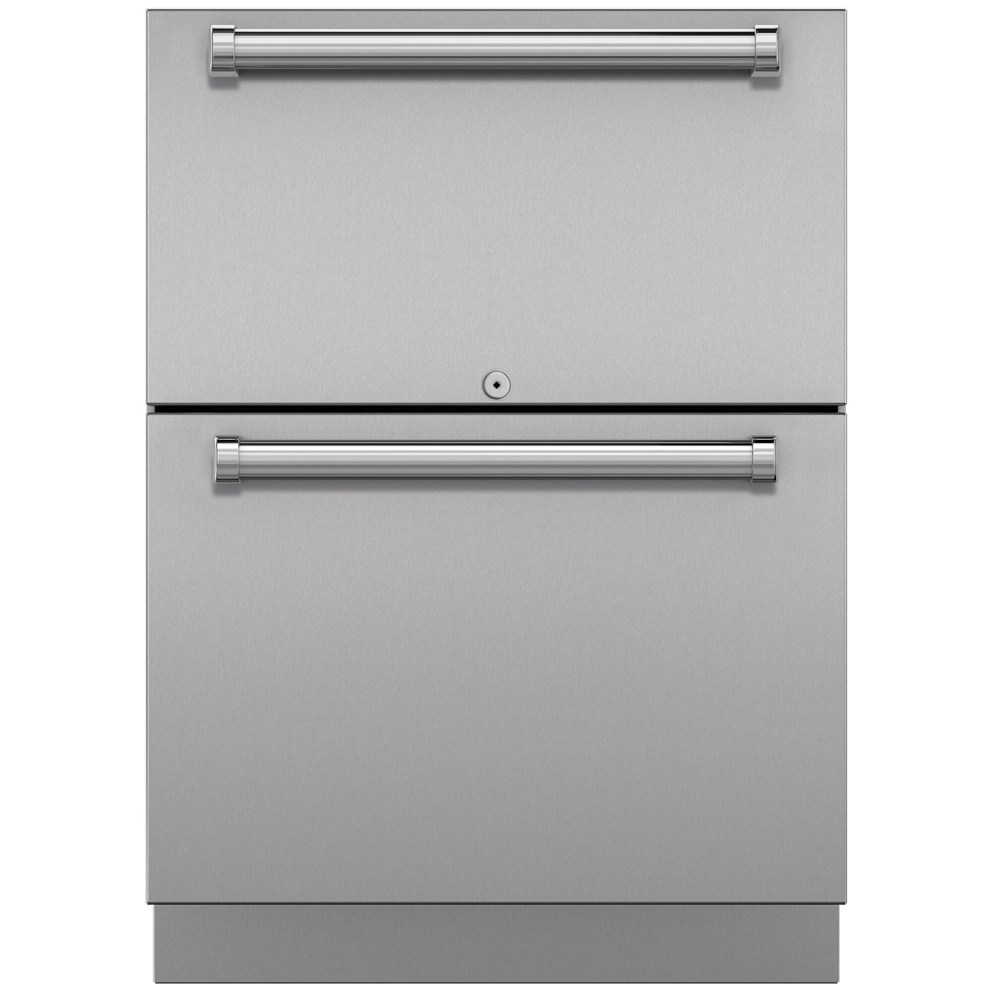 Sub-Zero Designer Series Outdoor Double Refrigerator Drawers model ID24RO in custom panel ready finish