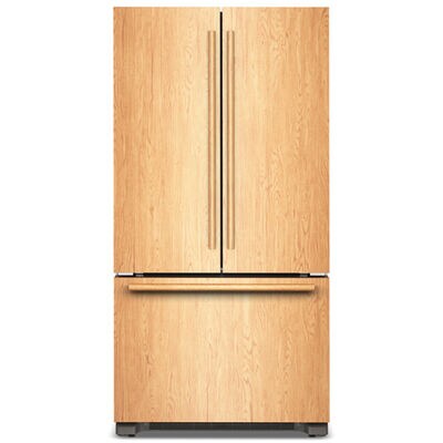 KitchenAid 36 in. 21.9 cu. ft. Counter Depth French Door Refrigerator with Internal Water Dispenser - Custom Panel Ready | KRFC136TPA