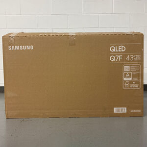Samsung - 43" Class Q7F QLED 4K UHD Samsung Vision AI Smart TV (Open Box Excellent Condition), , hires